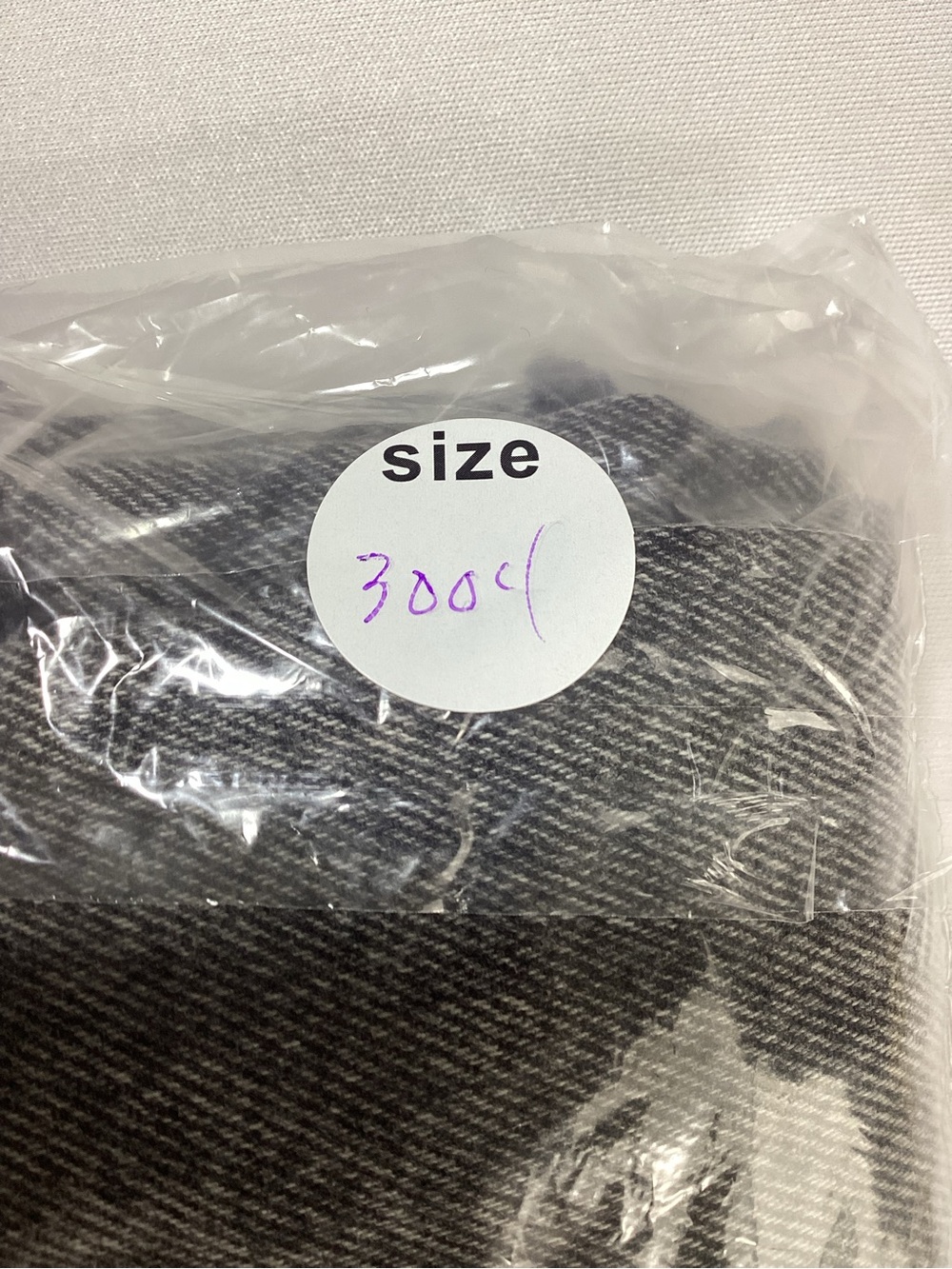 Zara High-Waist Wide-Leg Crop Jeans Grey Acid-Wash - Picture 10 of 10